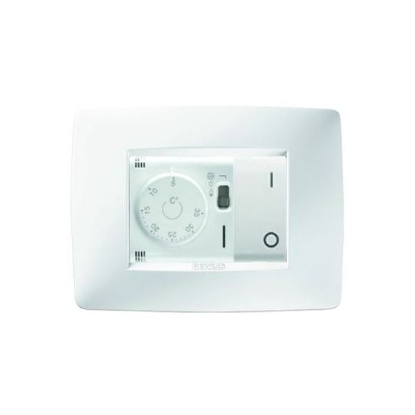 Gewiss - 230VAC HD Switch Thermostat Kit Chorus One White