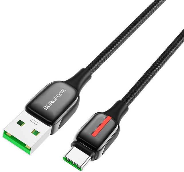 Borofone Heroic 1.2m USB To USB Type-C Fast Charging Data Cable - BU14