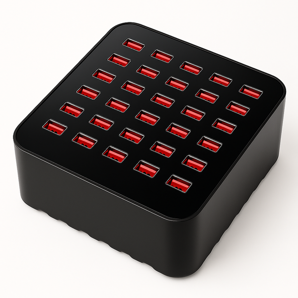 60-Port USB Charging Station - 60-Device Charging Hub