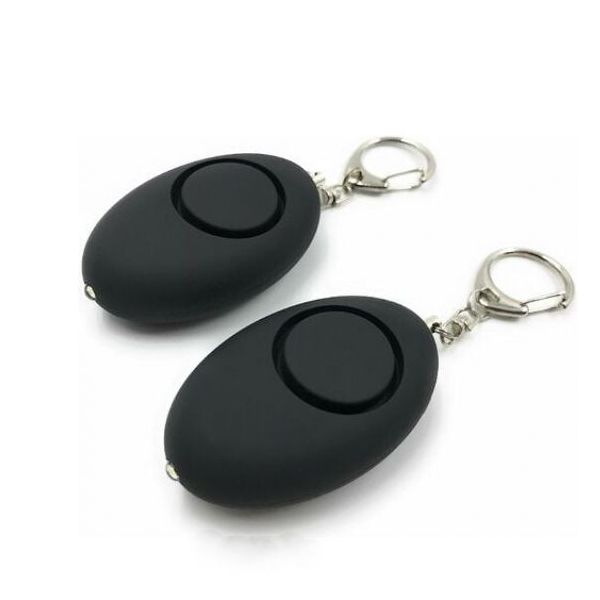 Pack of 2 Emergency Personal 140db Alarm With LED Light Keychain