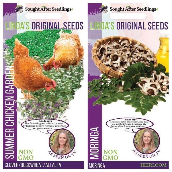 Linda's Original Seeds - Moringa And Summer Chicken Garden