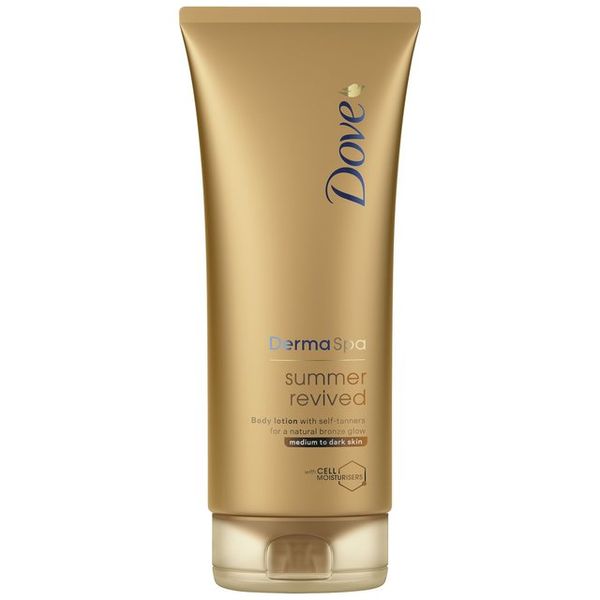 Dove DermaSpa Medium to Dark Self Tanning Lotion 200ml (Parallel import)