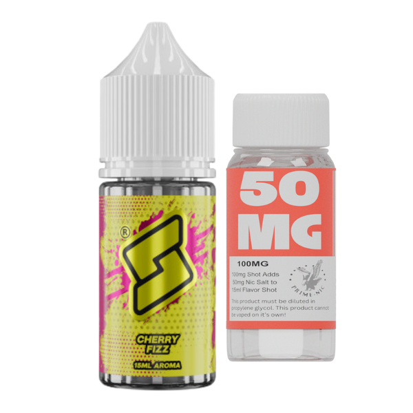 Bard x Wiener Vape Cherry Fizz 50mg 30ml Longfill Kit