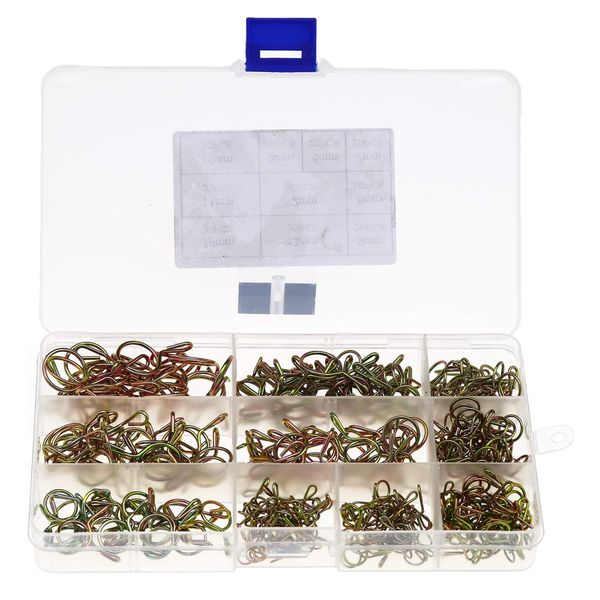 Tool DIY Multifunctional Assorted Size Vacuum Hose Pipe Clamps Set of 250