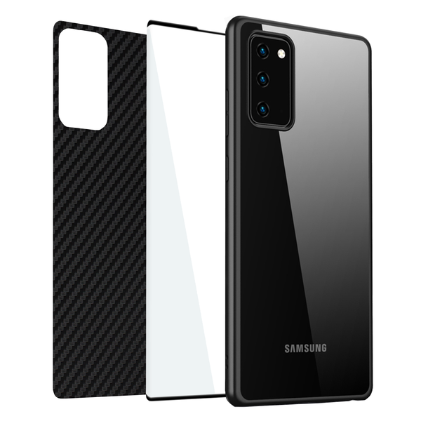 Case, 9H Glass And Black Carbon Skin image