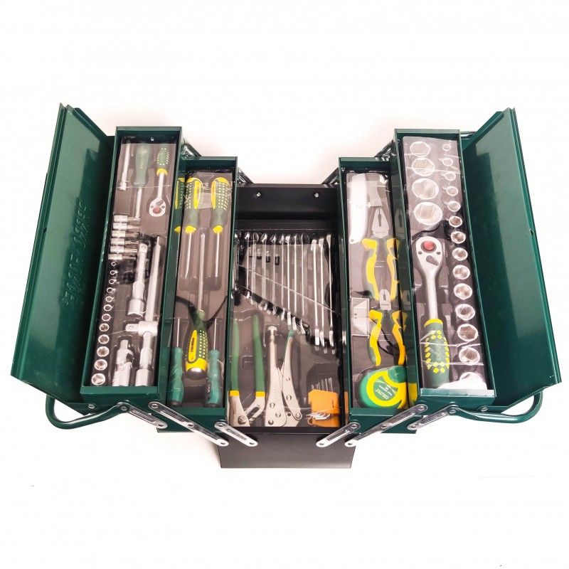 85 Piece Tool Set with Metal Tool Box