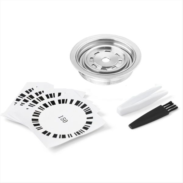 Coffee Capsule Adapter for Nespresso Vertuo Machines,Stainless Steel Coffee