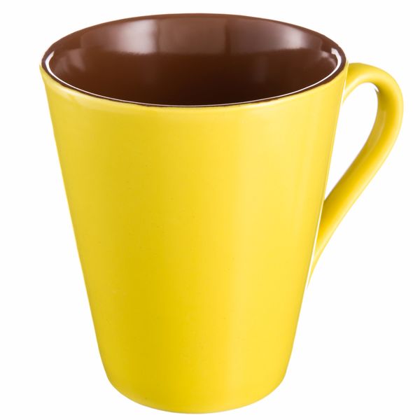 Macs Wholesalers - Hot Chocolate Mug to Serve Hot Drinks - Yellow