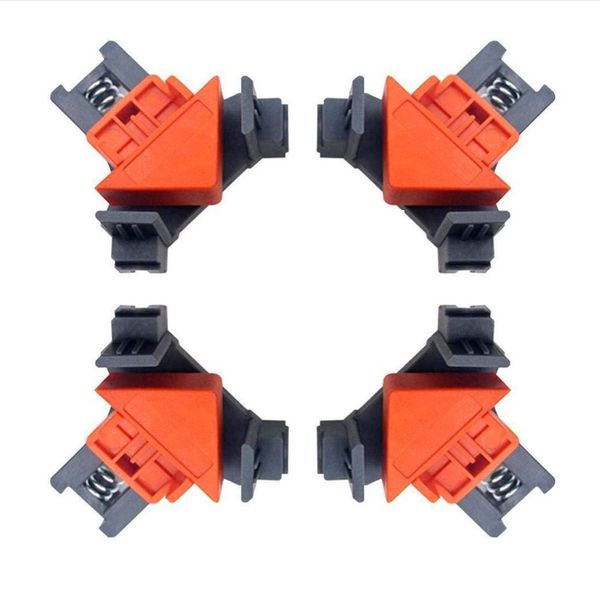4 Piece Right Angle Clamp Fixing Clips Picture Frame Corner Clamp