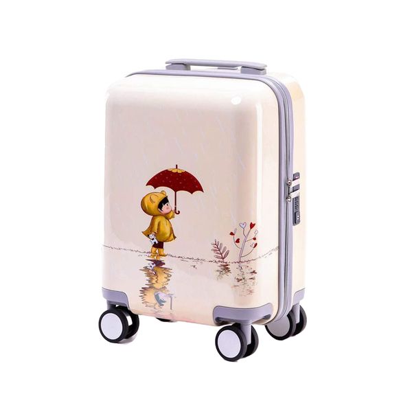 Children Rolling Luggage TSA Lockable Boarding Case-Fighter Frog 24 Inch/ 61 cm Large