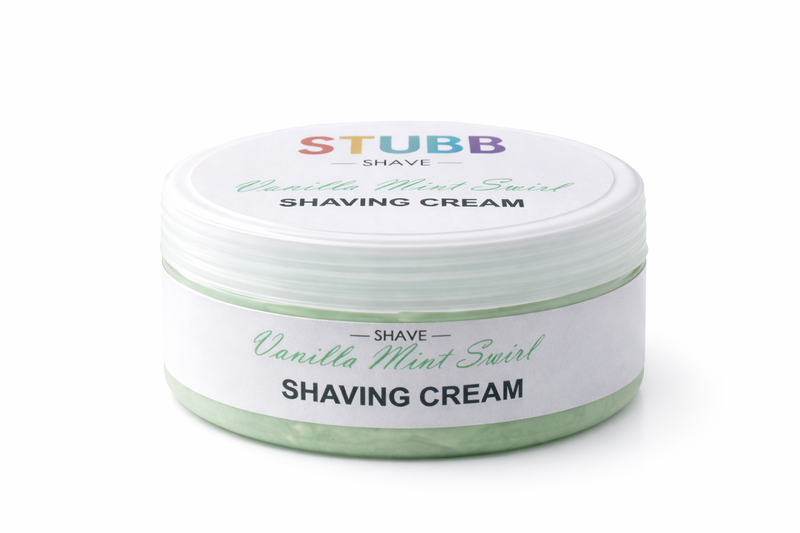 Stubb Vanilla Mint Swirl Shaving Cream
