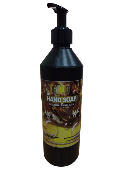 Gold Hand Soap - Coffee Creamy and French Vanilla - 500ml