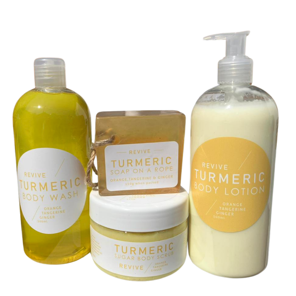 Tru-Care Handmade Turmeric Body Care Pamper Set