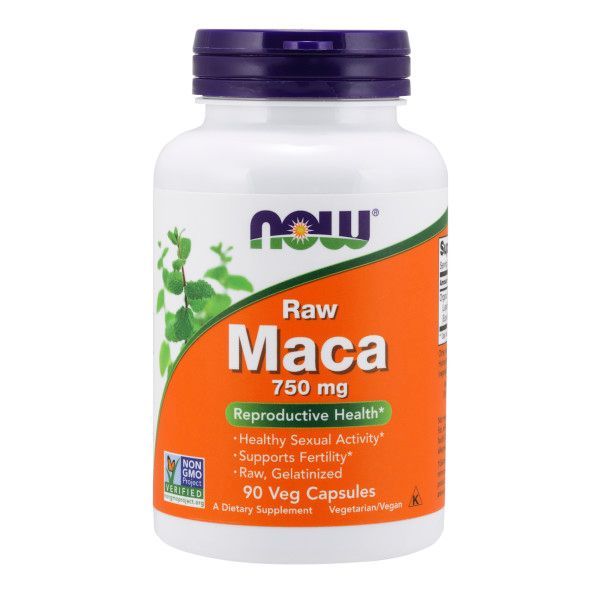 NOW Foods Maca 750 Mg Raw - 90 Veg Caps