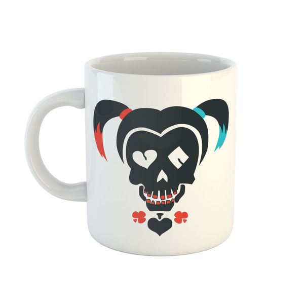 Superhero Mug - Harley Quinn Logo