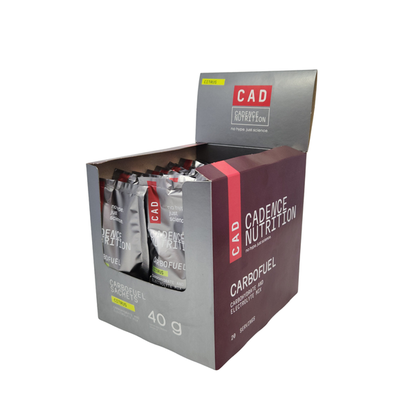 Cadence Nutrtion CarboFuel Citrus Sachet - 20 x 46g