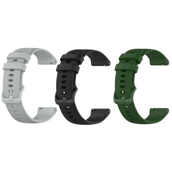 3-pcs Silicone Strap Compatible with Polar Vantage M