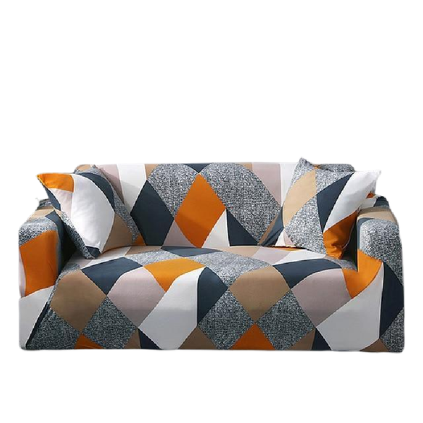 Stylish and Decorative Elastic Couch Covers - Rhombus