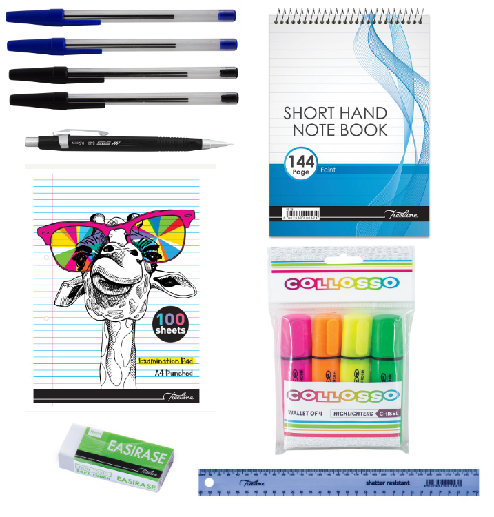 Treeline Exam Bundle Stationery Essentials Shop Today. Get it