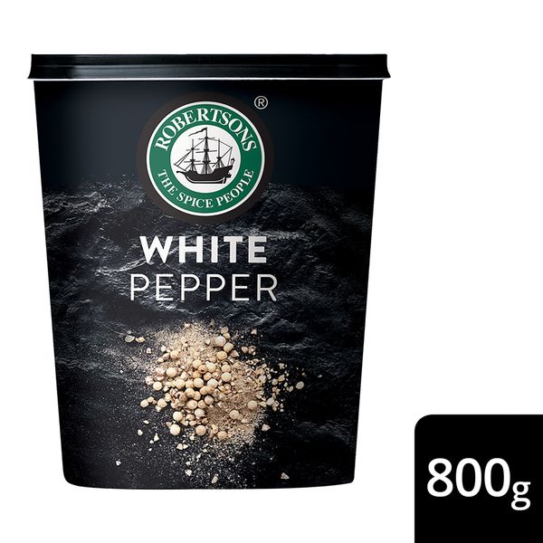 Robertsons White Pepper - 800 g