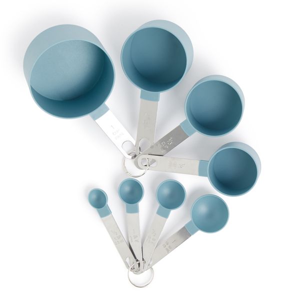 George &amp; Mason - Measuring Cups &amp; Spoons Set - Blue