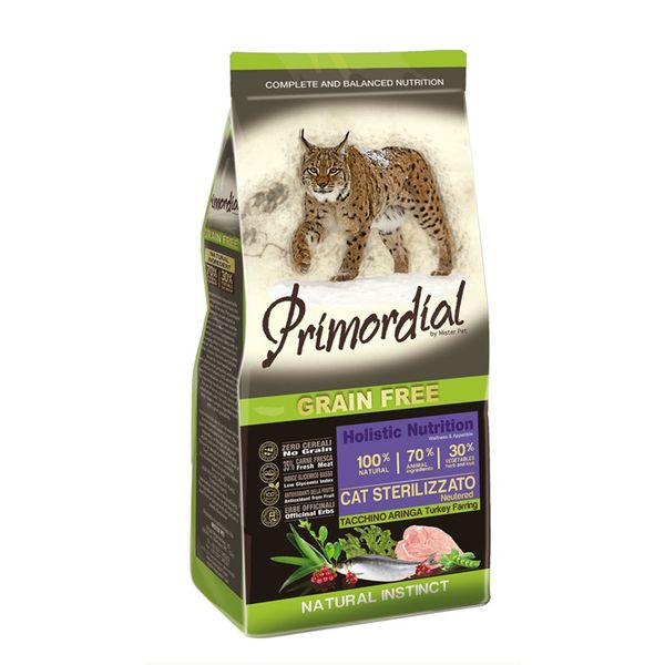 Primordial Neutered Turkey &amp; Herring 2 kg