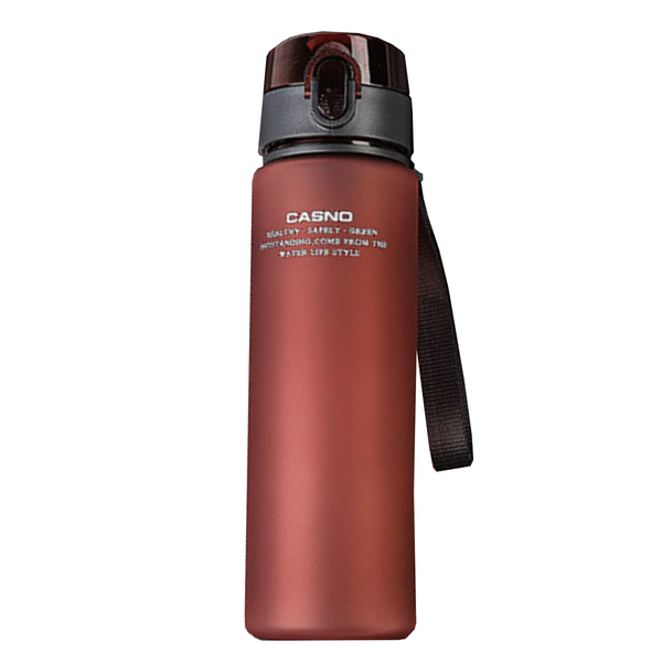 Red Lockable Lid Water Bottle