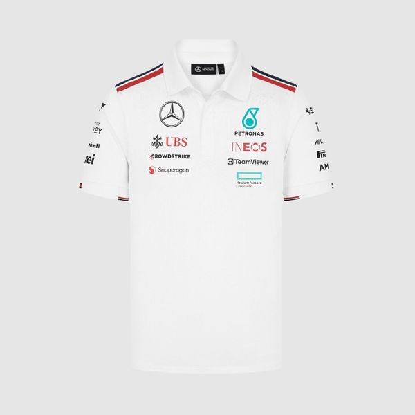 Mercedes team polo mens shirt 2024