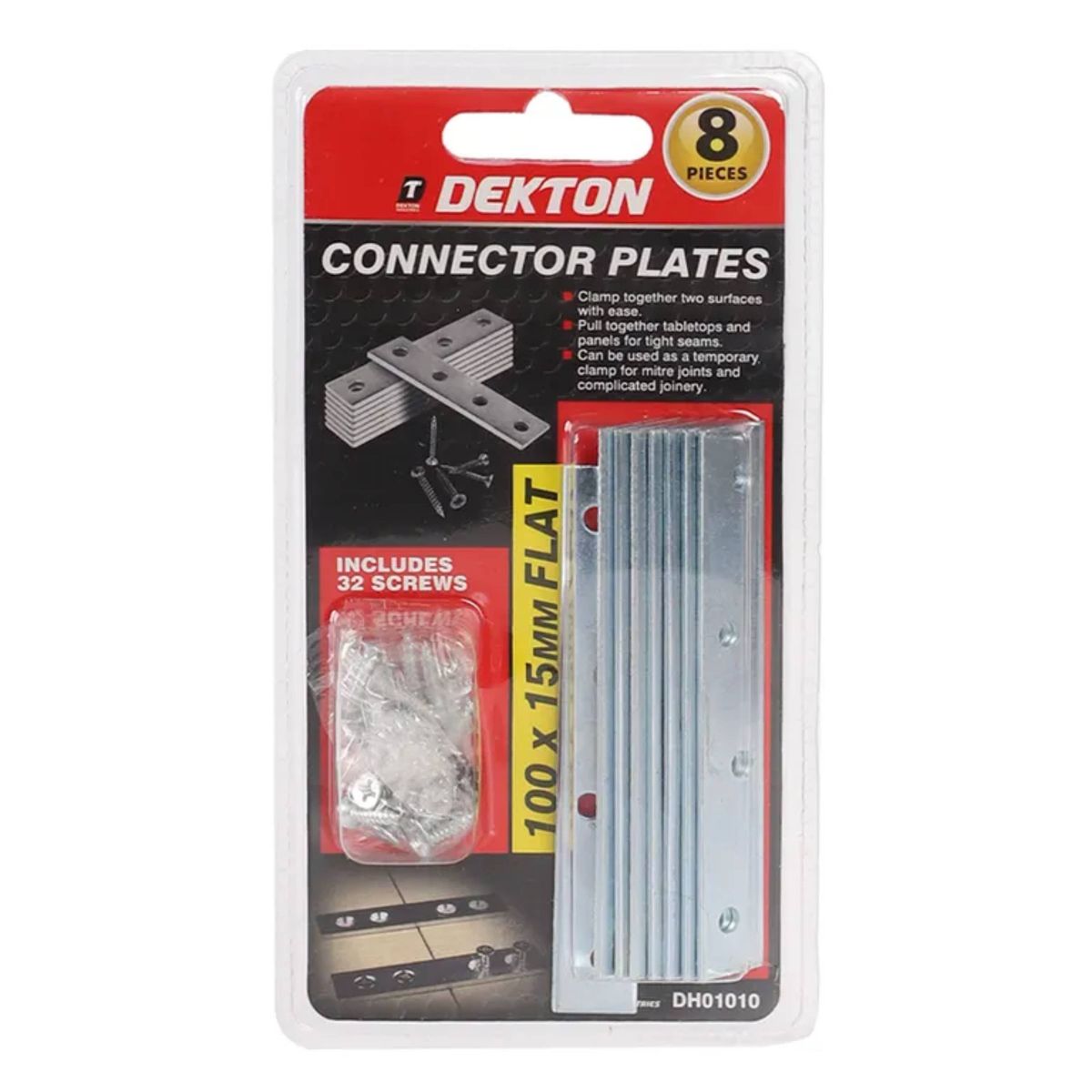 Dekton 8 Piece Flat Connector Plates