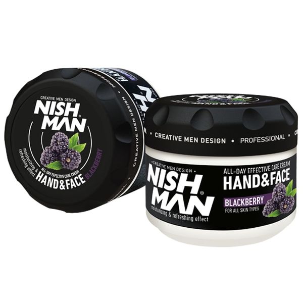 Nishman Hand&amp;Face Cream Blackberry 300 ml