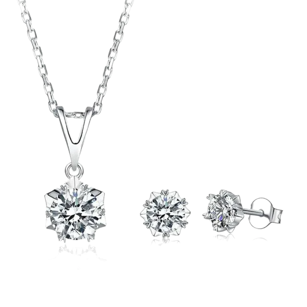 Ava Pendant and Necklace 925 Sterling silver
