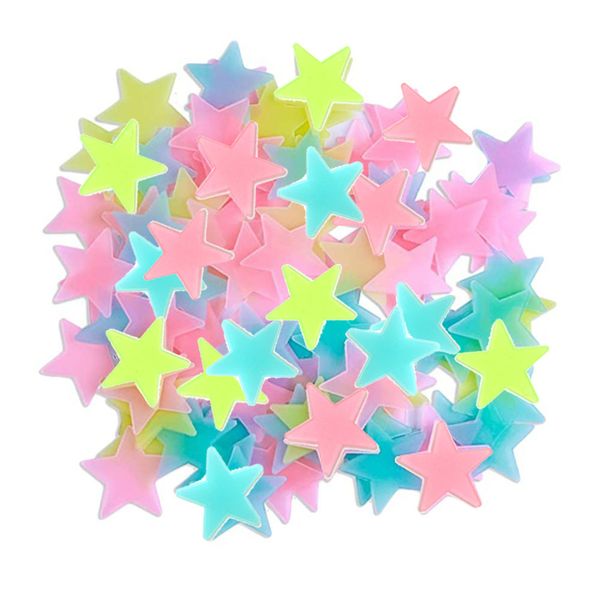 500 3D Starry Night Light Stickers for Children's Room Decoration