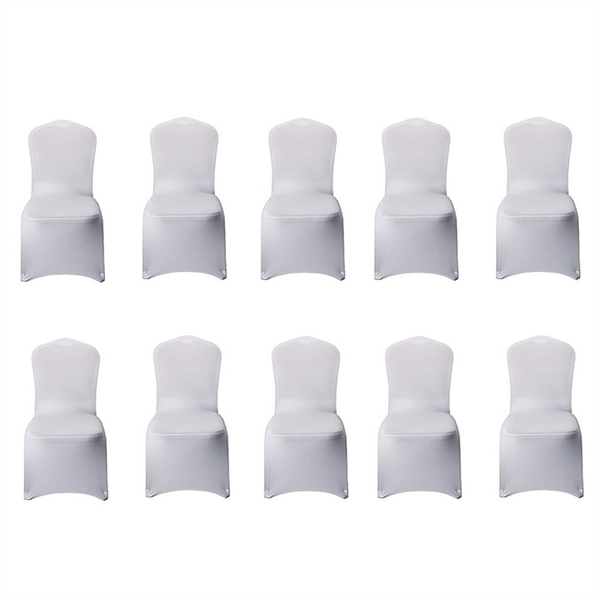 10 Pieces Chair Cover Stretch Slipcovers, Dining Chair Decoration Covers