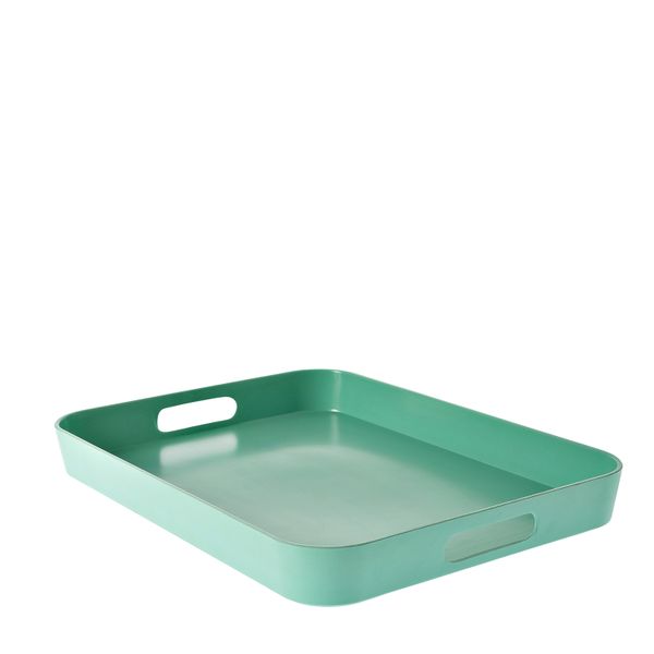 George &amp; Mason - Quinn Bamboo Fibre Tray - Teal