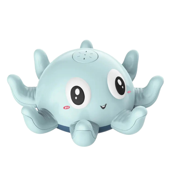 Octopus Bath Toy with LED Light-Up and Water Spray