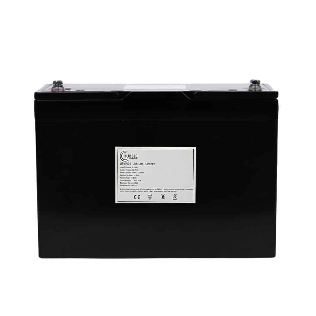 Hubble S-100A 1.2kWh 12V 100Ah LiFePO4 (First Life Cells) | Shop Today ...