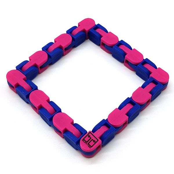 BUFFTEE Wacky Tracks - Magic Snake - Fidget Toy - Pink Viper