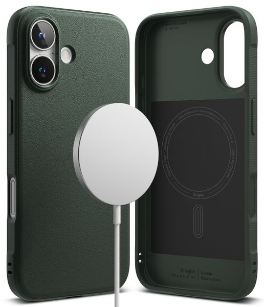 Onyx MagSafe Case Compatible with iPhone 16 Plus - Dark Green