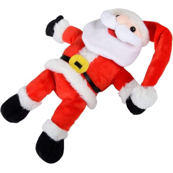 Festive Laughing Funny Santa Christmas Decoration
