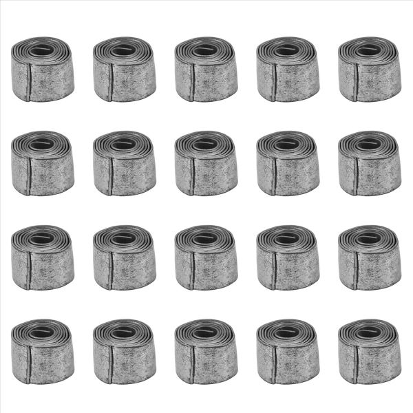 20X Soft Lead Sheet Lead Roll Fishing Sinkers Clip Tackle 1 0MM