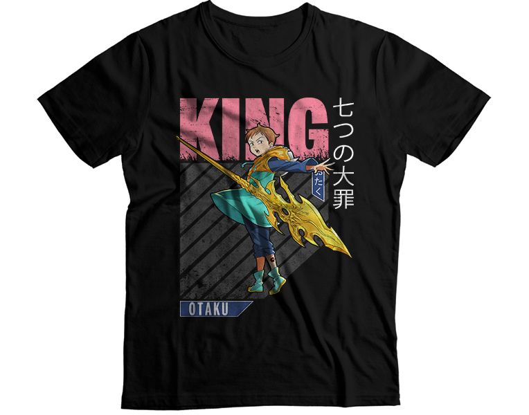 Flying King Anime Boy T-Shirt