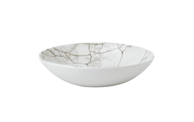 Sublime Kintsugi 18,2CM Agate Grey Coupe Bowl - 6 Pack