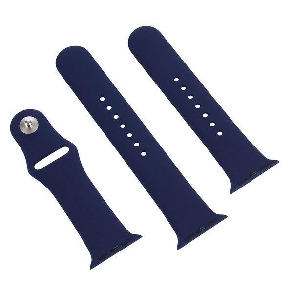Dual Size Sport Replacement Strap for Apple Watch (38mm,40mm,41mm) Small