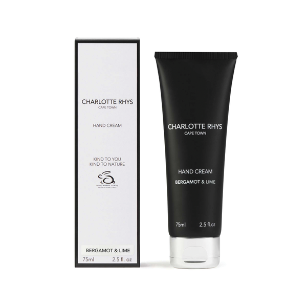 Charlotte Rhys Hand Cream Tube Bergamot &amp; Lime