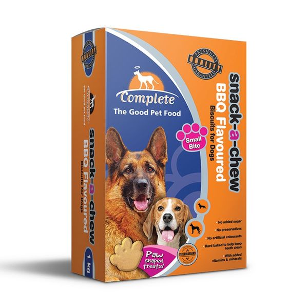 Complete Dog Biscuits Small Snack-A-Chewy Bbq