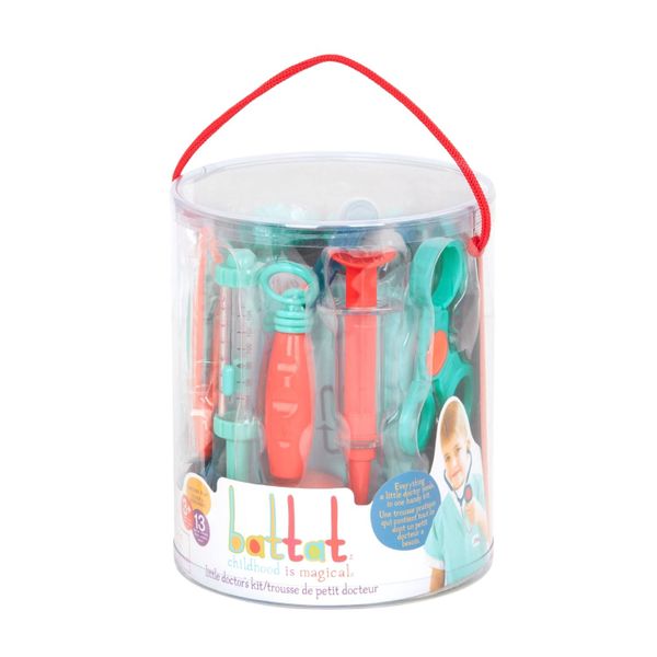 Battat Little Doctor’s Kit Deluxe Doctor Set w/Scrubs Top &amp; Mask