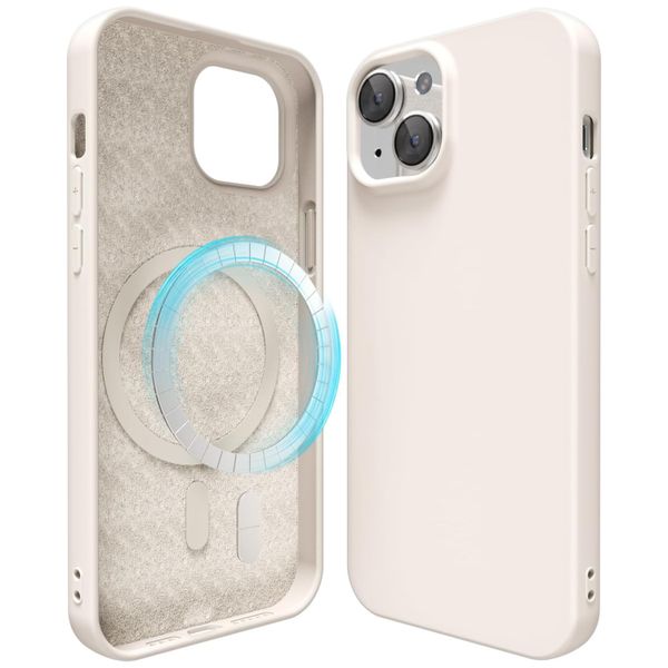 Silicone Case for iphone 15 Compatible with Magsafe Magnetic Charging