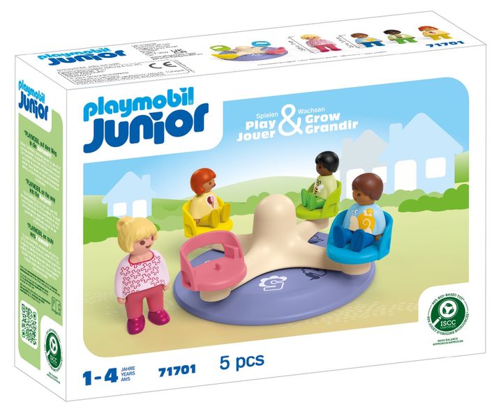 Playmobil Junior - Number-Merry-Go-Round (5 Pieces)