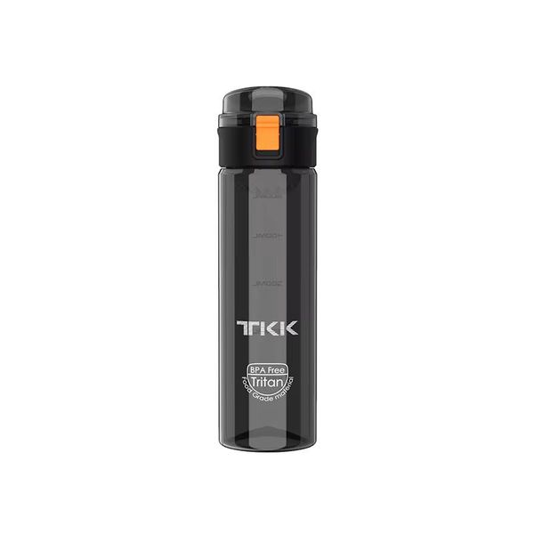 400ml Water Bottle- Leakproof Flip-Top School Drink Bottle with Carry Strap