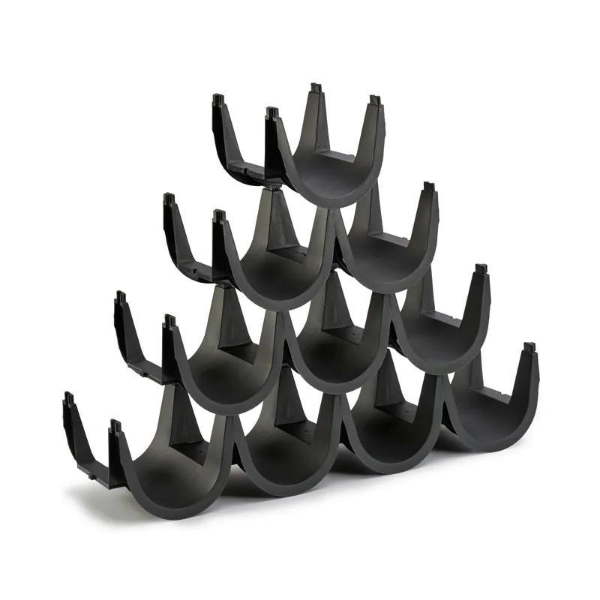 10 Wine bottle holder - Wine Rack - Black